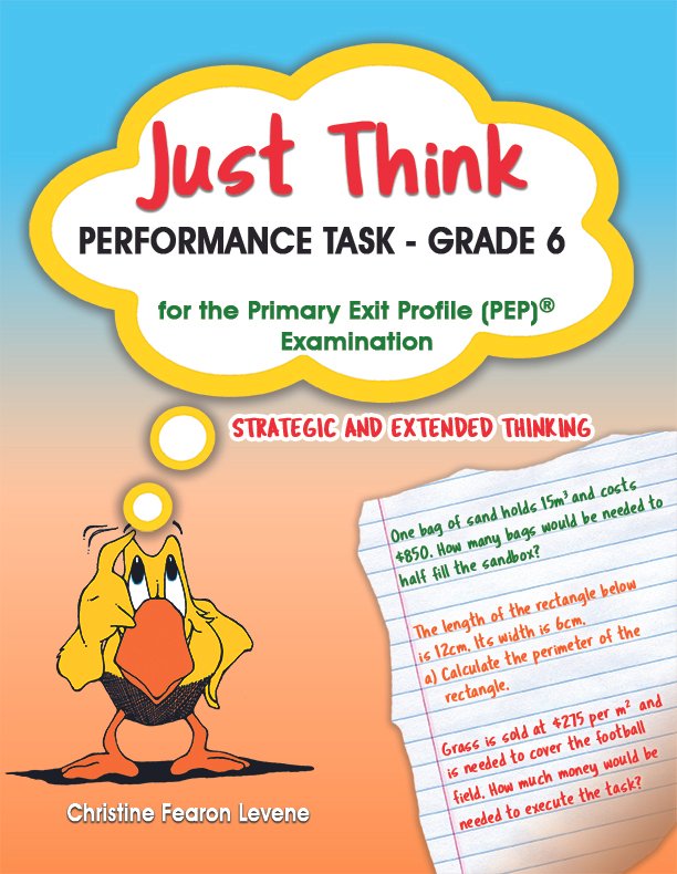 just think performance task grade 6 for the primary exit