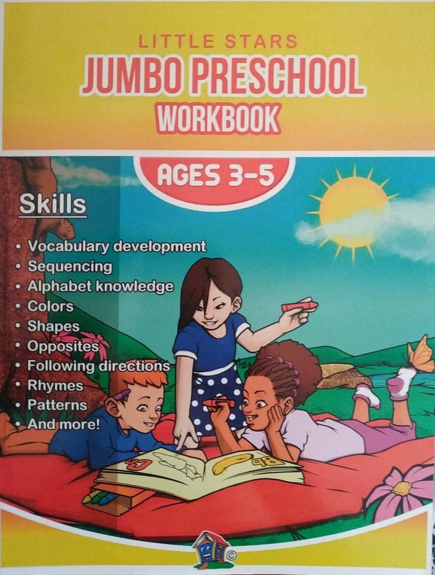 Little Stars Jumbo Preschool Workbook - The Book Jungle Jamaica