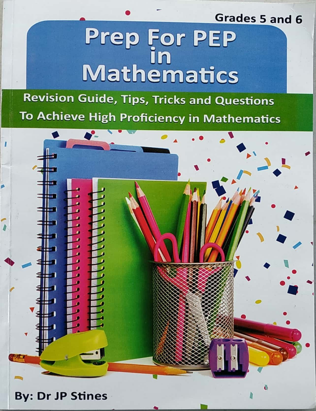 prep for pep in mathematics grade 5 and 6 the book